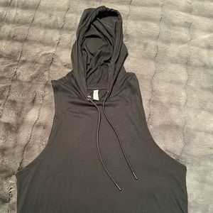 ZYIA Black Crop Hoodie